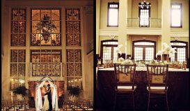 reception floral decor