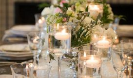Floral design studio, floral design for weddings, reception decor